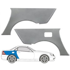 Für Mercedes SLK R170 1996-2004 Radlauf Reparaturblech Kotflügel / Paar Für Mercedes SLK R170 1996-2004 Radlauf Reparaturblech Kotflügel / Paar