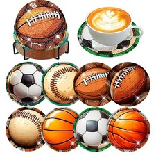 8 Pcs Diamond Art Coaster Kit for Adult with Holder, Diamond Coasters 4x4in Q