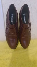 Damart Burgandy Leather Trouser Boots Excellent Condition Size 6