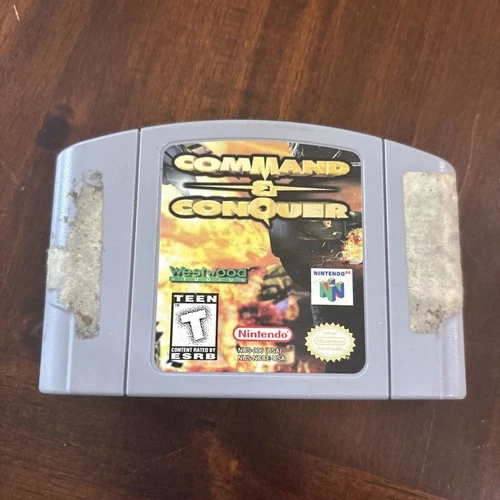 Command & Conquer Nintendo 64 N64 Authentic Cartridge