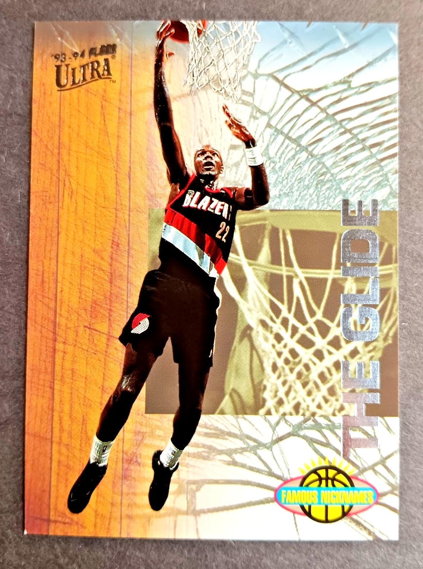 1993-94 Fleer Ultra Famous Nicknames #4 Clyde Drexler Trail Blazers