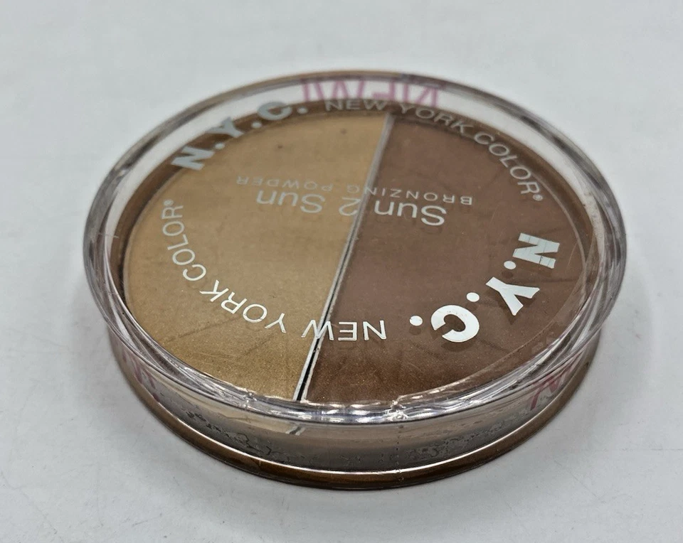 N.Y.C Sun 2 Sun All Over Bronzing Powder 717A Bronze Gold New Sealed Makeup - Image 4 of 4