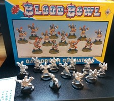 BLOOD BOWL - GALADRIETH GLADIATORS (Hochelfen-Team unbemalt) Sehr guter Zustand!