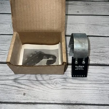 Vintage Vu-Pitch Visual Acoustic Guitar Tuner Clip On USA Manufactured  In Box