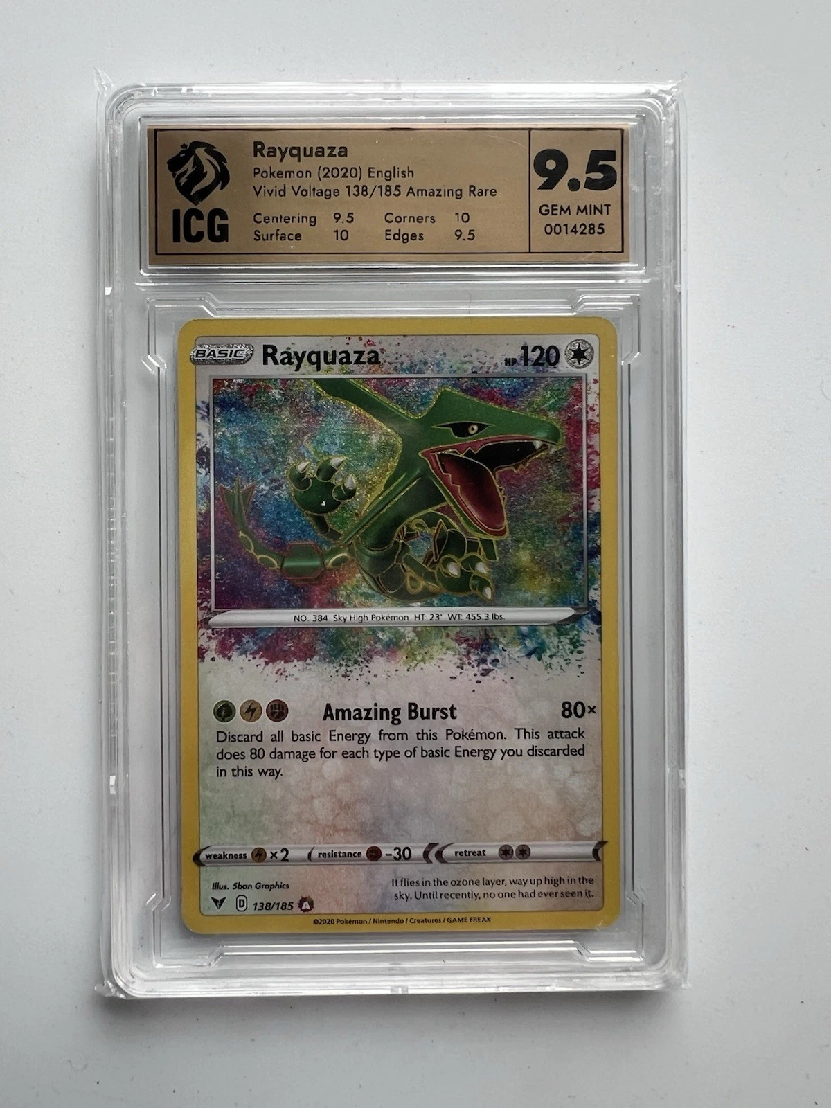 Rayquaza - Vivid Voltage #138 Price & Value ($25.05) | PokeScope