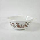 Vintage Pyrex England Country Autumn Casserole Dish Made In England Rare 1970s