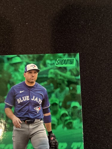 Joey Votto Green Parallel /199 2024 Stadium Club Tor Blue Jays Cincinnati Reds - Foto 3 di 5