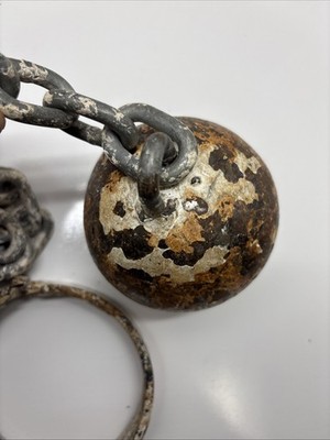 新品 Ball＆Chain✕FEILER Vintage Prison Ball And Chain (Ball Weighs 8lb) | eBay