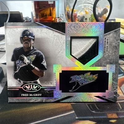 2025 Topps Tier One Fred McGriff Color Match /5 Game Used Relic