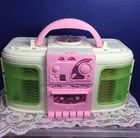 BARBIE ROCK N ROLL RADIO HOUSE PLAYSET 1999 VINTAGE MATTEL Works Complete