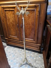 Garderobenständer Klassisch Messing Kleiderständer Barock Stil 180cm