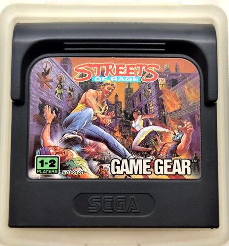 Streets of Rage 1 (Sega Game Gear SGG, 1992) *Cart Only* Authentic Tested!