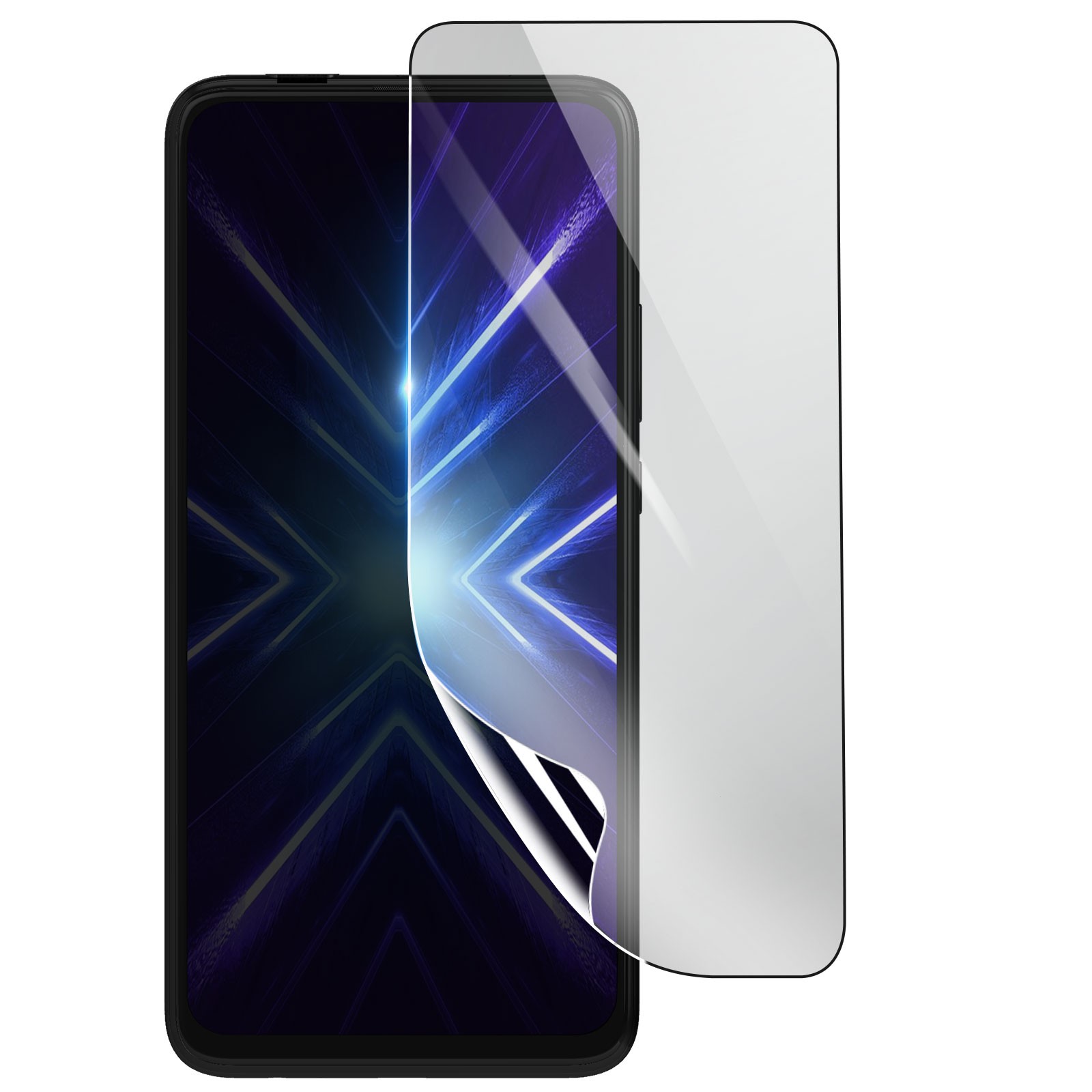 Protection hydrogel Honor 9X 3mk pour un smartphone intact en rando