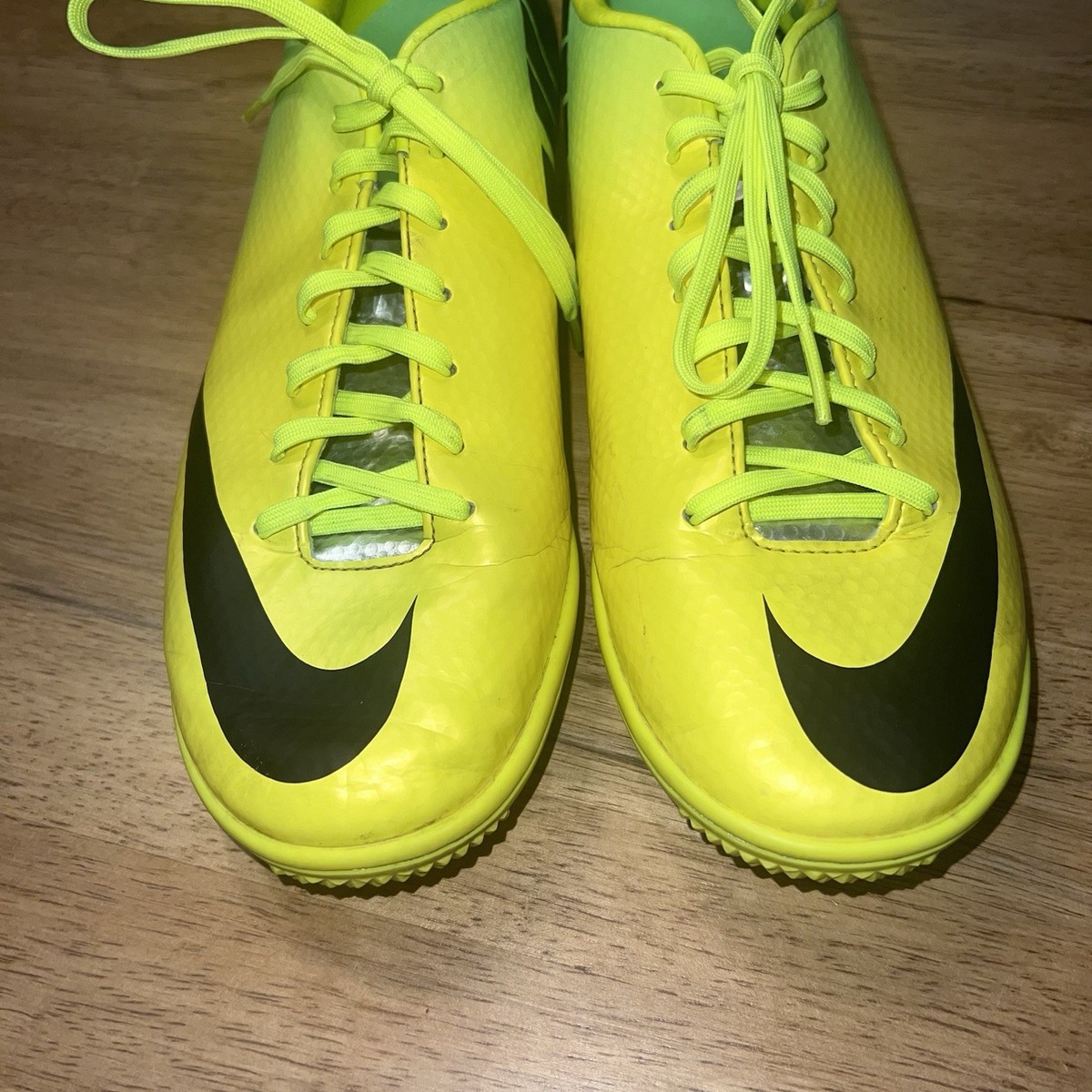 Nike Mercurial Victory IV TF Brasil EU42.5 Men's US 9 Green Yellow