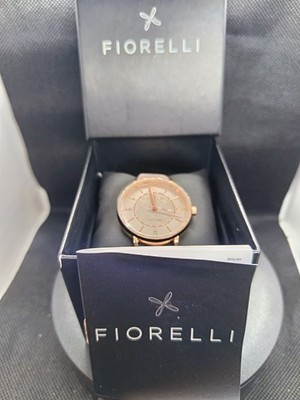 Fiorelli Ladies Watch Analogue with PU Strap 