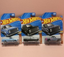 Hot Wheels 83 Chevy Silverado Lot Of 3