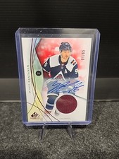 2024-25 UD SP Game Used Red Auto Jersey 01/65 Mikko Rantanen 1st On Print