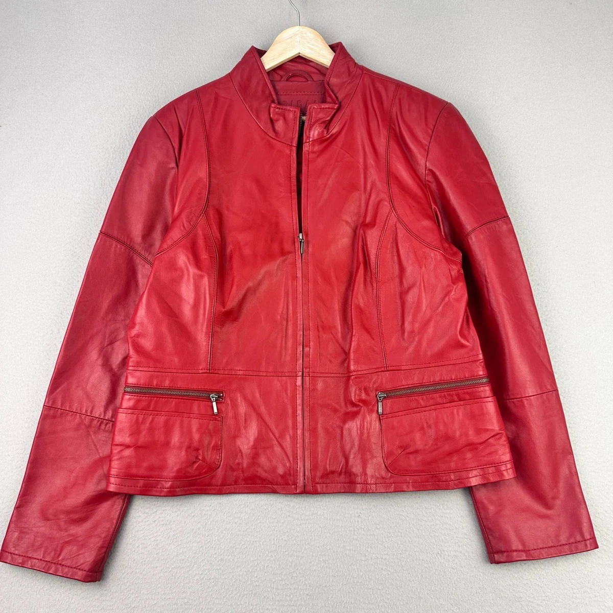 red leather jacket products for sale | eBay