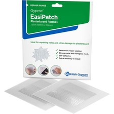 GYPROC EASIPATCH PLASTERBOARD PATCHES 100x100 2PK