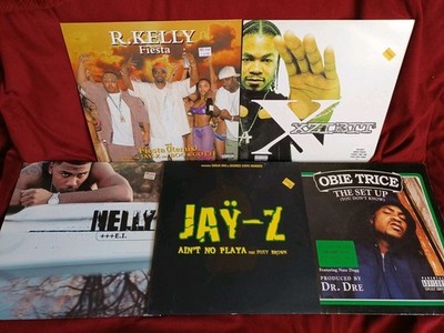 HIPHOP RAP VINTAGE 12'' SINGLES BUNDLE GANGSTA TESTED JAYZ XZIBIT NELLY R KELLY