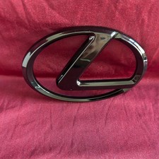 Emblema Trasero Brillante Negro Lexus Gs Rx Is250 2006-2015 Emblema Trasero Brillante Negro Lexus Gs Rx Is250 2006-2015