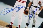 Pete Rose Steve Garvey Autograph Signed 8 x 10 Photo AUTO JSA COA — photo 2