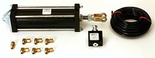 Air Cylinder with Push Pull Valve Kit for Tailgate Lift Dump Truck Trailer