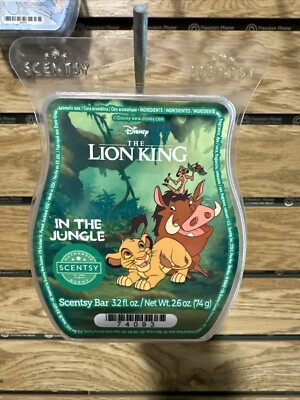 Scentsy In the Jungle The Lion King 3.2 fl. oz. Bar NEW