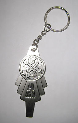 Dr. Who - TARDIS Key - Metall Schlüsselanhänger Sylvester Mc Coy Era