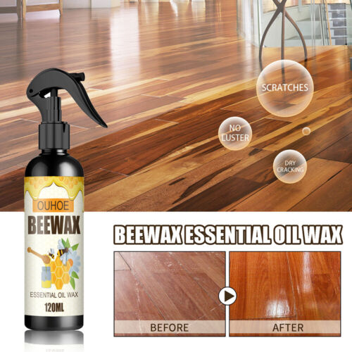 1Pc Natural Beeswax Spray Furniture Polish Cleaner Wood Seasoning Beewaxs - Afbeelding 1 van 10