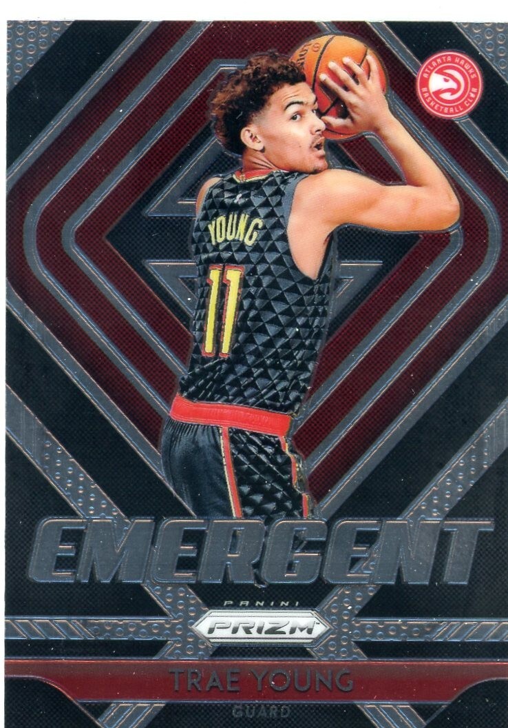 2018-19 Prizm Emergent TRAE YOUNG No. 5 ATLANTA HAWKS!