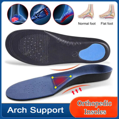 Sport Orthotic Shoe Insoles Arch Support Plantar Fasciitis Flat Foot