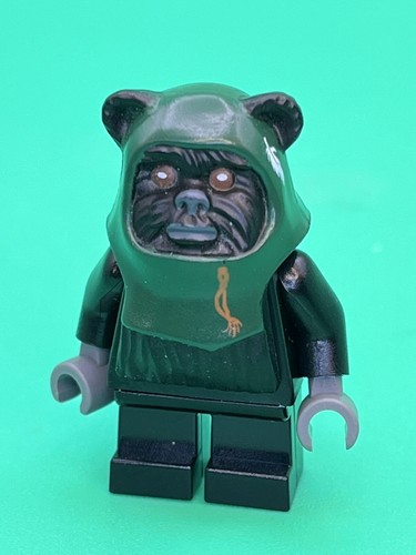 Lego Star Wars Tokkat Minifigure Black Ewok sw0339 7956 Ewok Attack Endor Rare