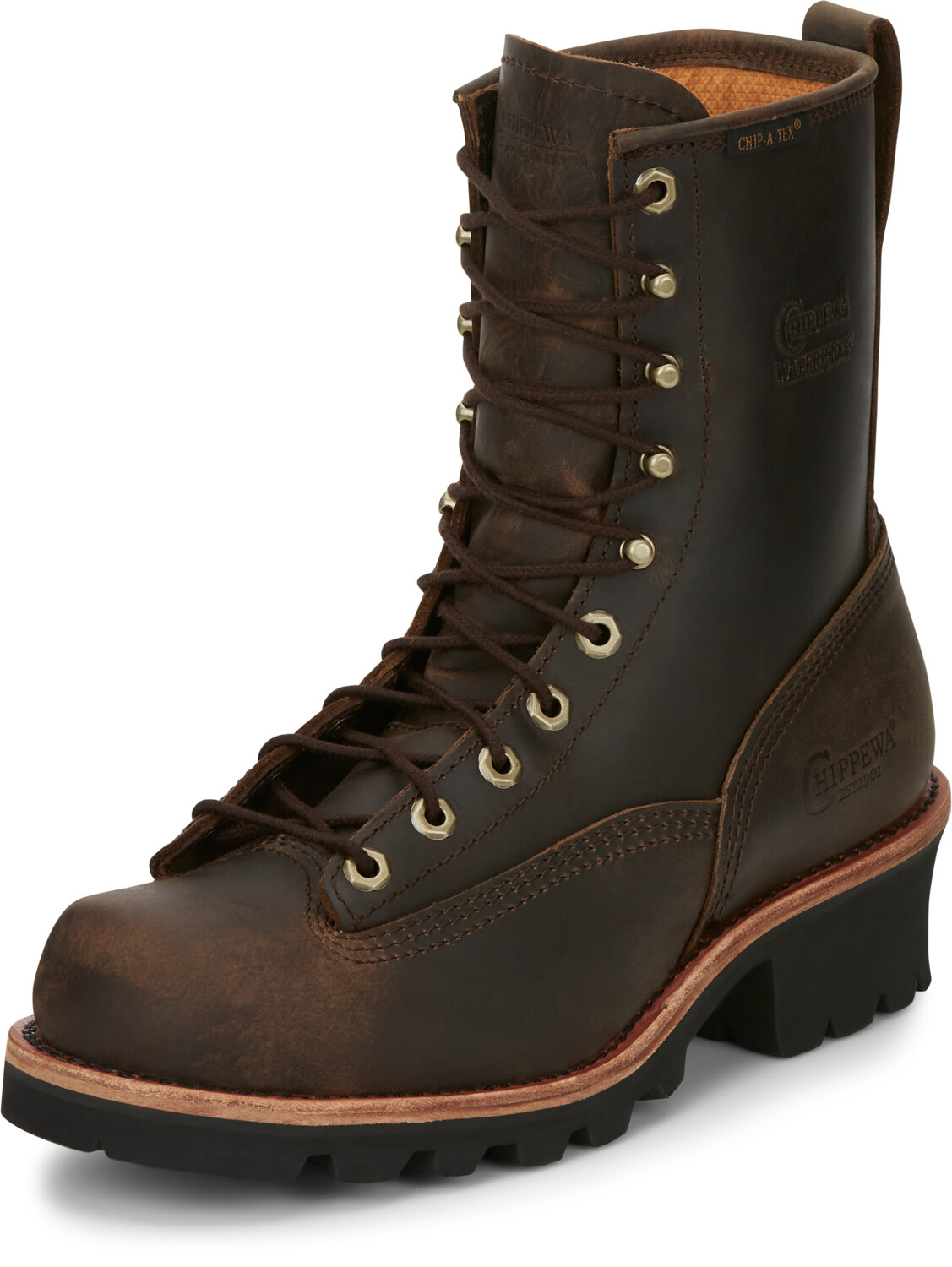Chippewa Logger-Stiefel Für Herren – Wasserdicht, Isoliert, Stahlkappe, 22,9 Cm Schaft