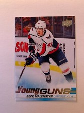 2019-20 Upper Deck #480 Beck Malenstyn YG RC - Washington Capitals (ET)