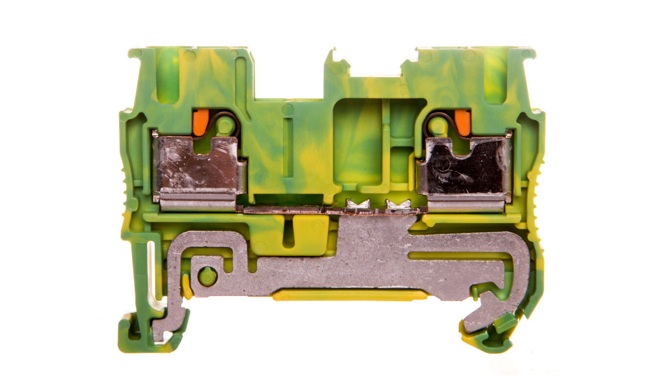 Push-in protective conductor connection PT 2.5-PE /T2UK