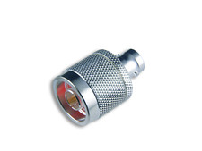 GIZWIZ RF Coax Adapter N Male/Plug to BNC Female/Jack Teflon Insulation