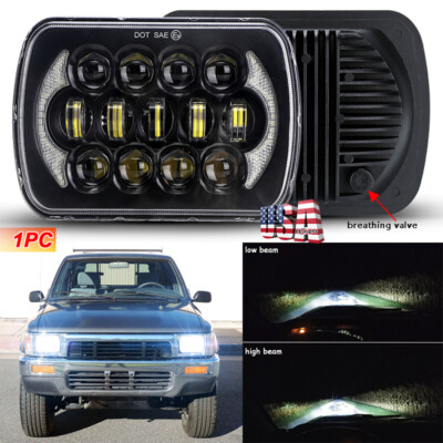 5x7 7x6'' LED Headlight DRL for Toyota Tacoma 95-97 & 82-95 Pickup