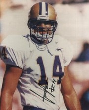 JERRAMY STEVENS WASHINGTON HUSKIES  SIGNED AUTOGRAPHED 8X10 PHOTO W/ COA