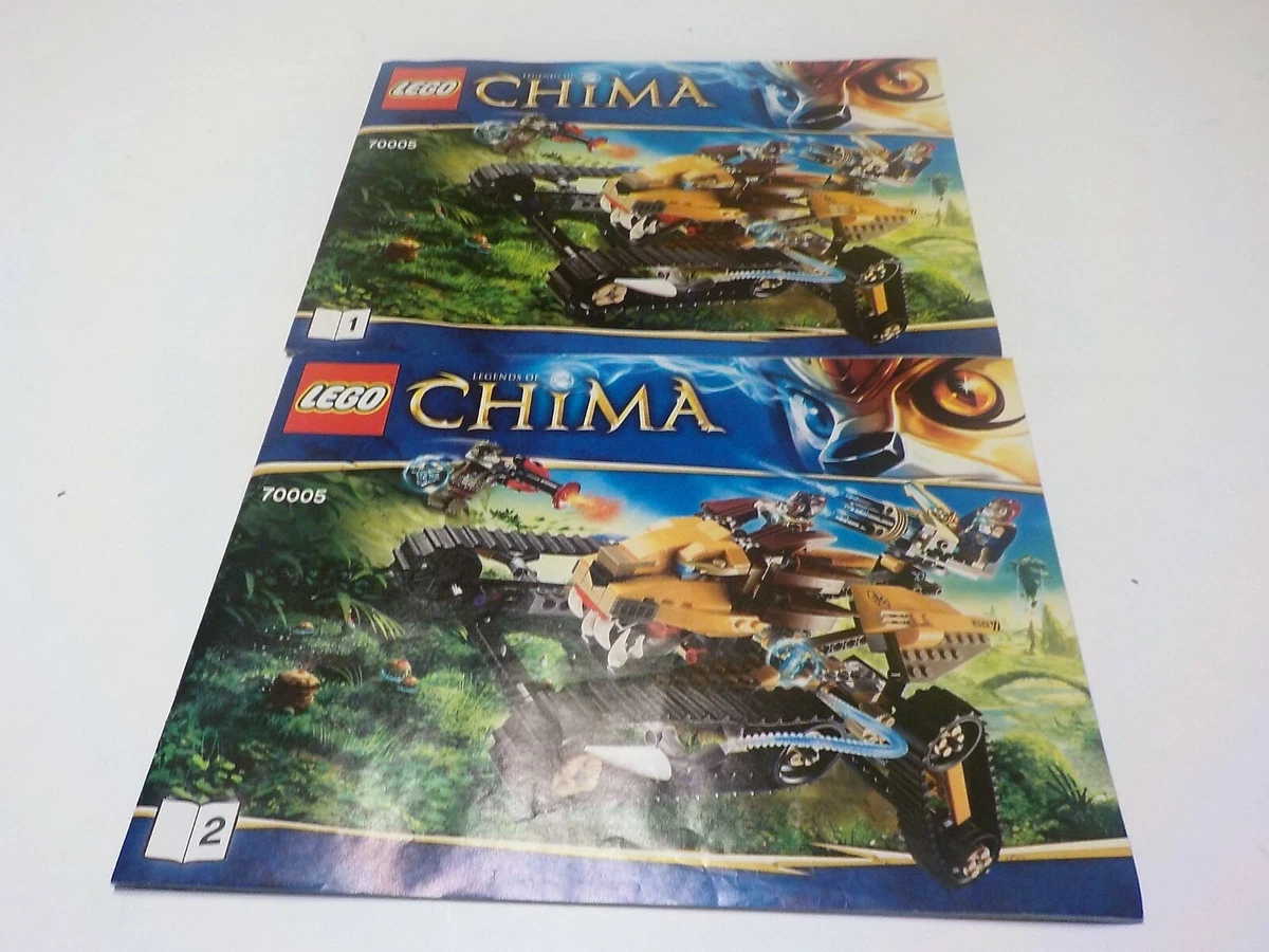LEGO 70005 Legends Of Chima Instructions Manual Only