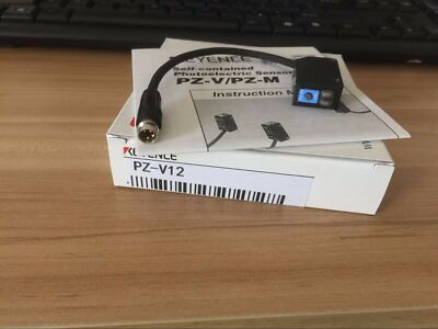 KEYENCE PZ-V12 Photoelectric Sensor One New PZV12 In Box Free Shipping