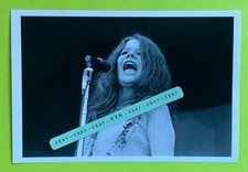 Found 4X6 PHOTO of Rock Star Singer JANIS JOPLIN AKA The Kozmic Blues Pearl Lady