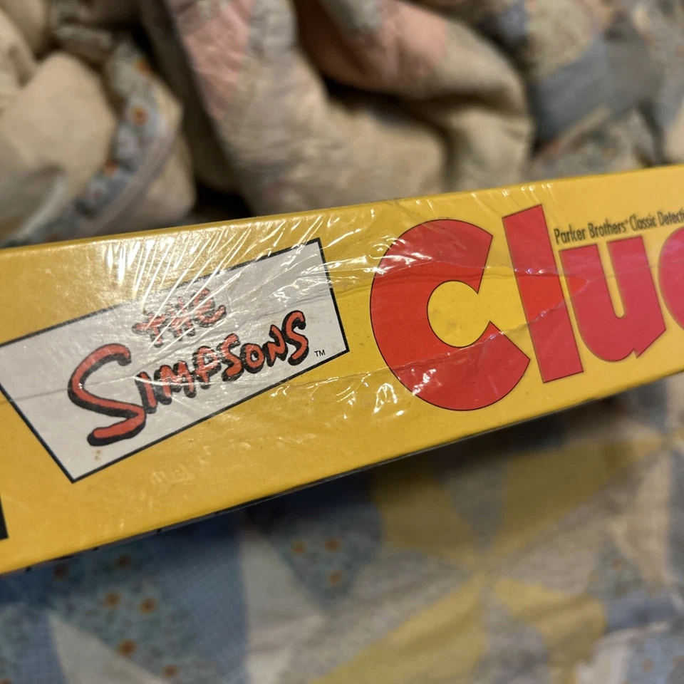 Новый 2002 The Simpsons CLUE классический Parker Brothers детектив настольная игра запечатанный - Изображение 3 из 4