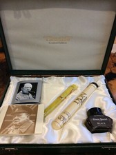 Conway Stewart The Churchill Fountain Pen Yellow
