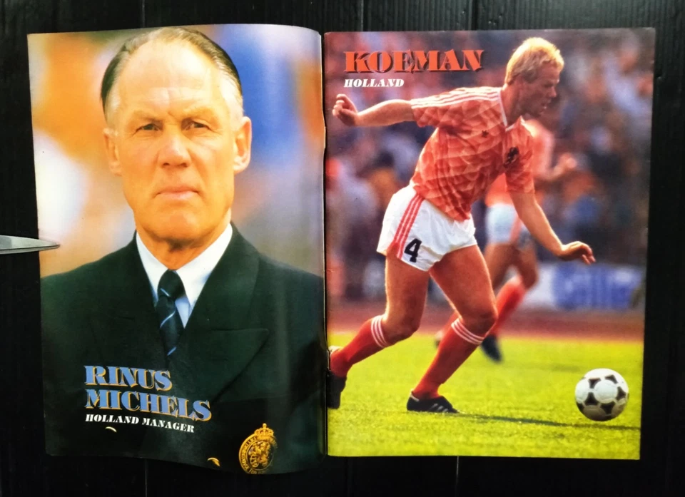 1992 Germany Rudi Voller Stefan Reuter Ronald Koeman Martin Dahlin MEGA RARE!!! - Image 3 of 4