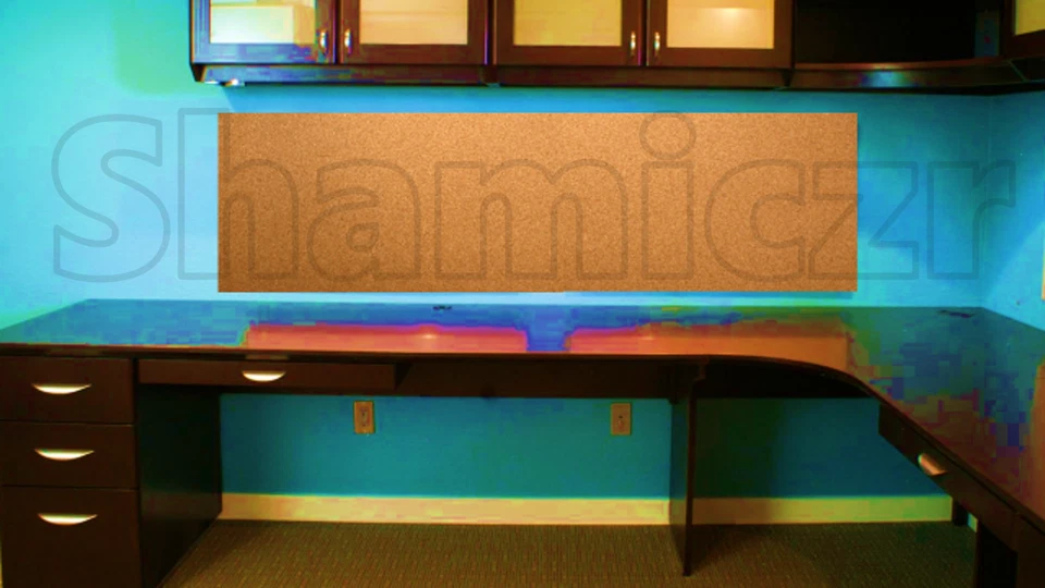 2' x 4' x1/4" THICK CORK ROLL 4x2 bulletin message board panel sheet wall notice - Image 2 of 4