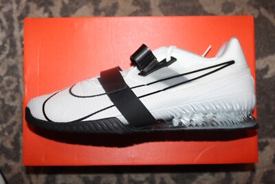 Size 15 - Nike Romaleos 4 White Black for sale online | eBay