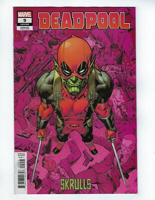 Deadpool # 9 Marvel Comics Hawthorne Skrulls Variantencover April 2019 Neuwertig