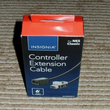 NES Classic Insignia 6 FT Controller Extension Cable! NS-GNESCEC17! New in Box!