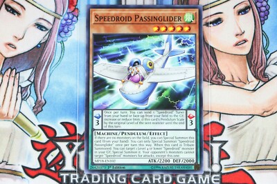 Yugioh Speedroid Passinglider MP18-EN102 1st Ed Common